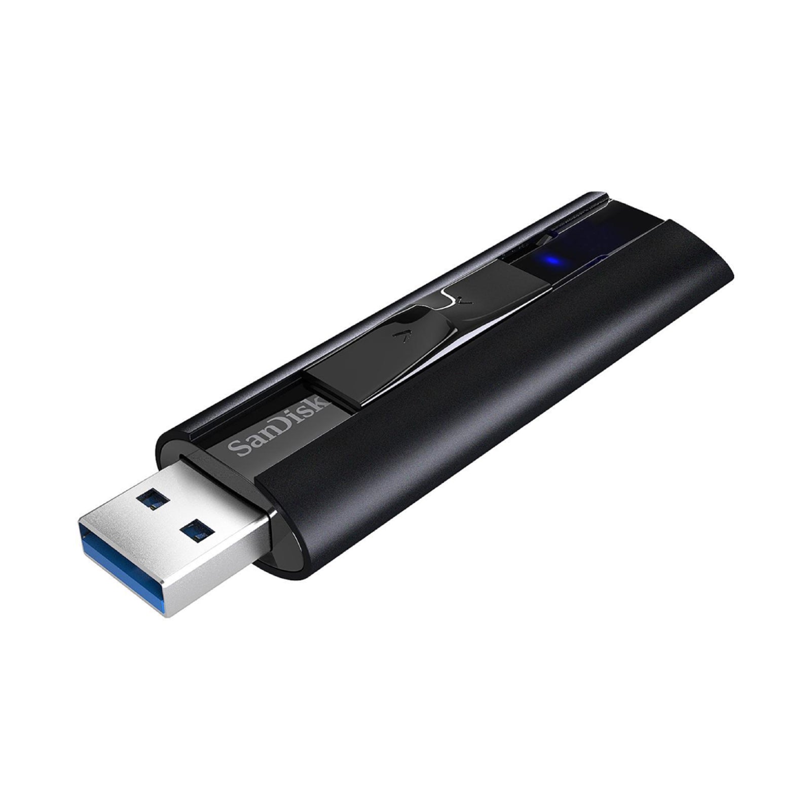 SAN DISK EXTREME PRO 128GB, USB 3.2 SOLID STATE FLASH DRIVE
